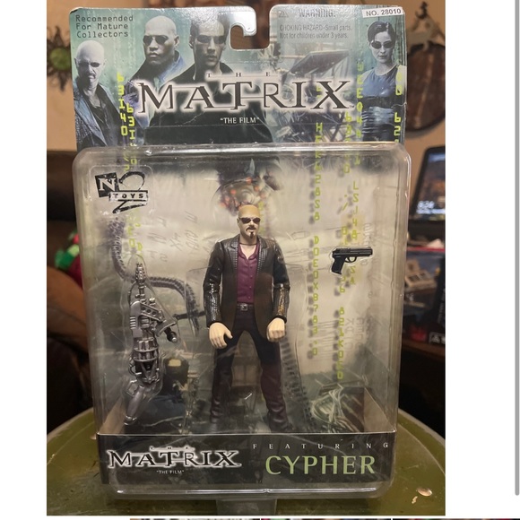 1999 The Matrix Movie 🎥 CYPHER Action Figure 🎥 N2Toys The Matrix The Film RARE - Picture 2 of 10